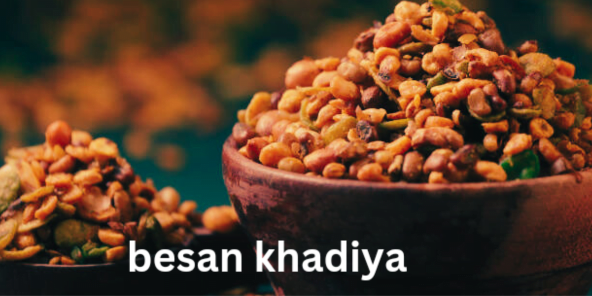 besan khadiya बनाने की विधि