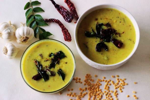 Palak kadhi recipe