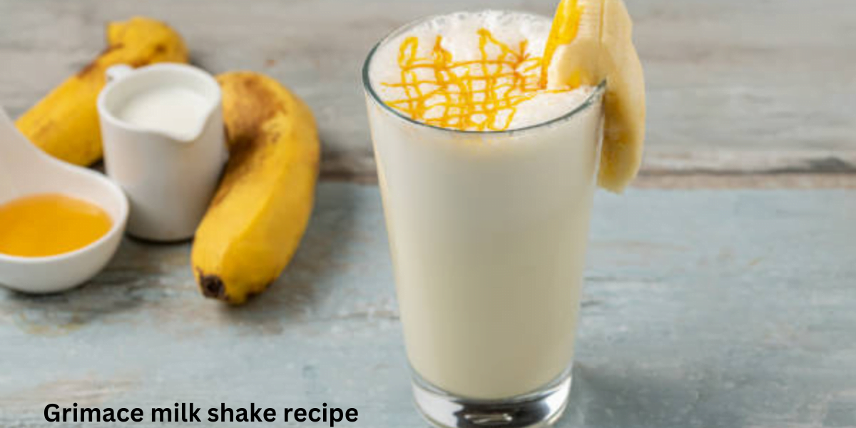 Grimace milk shake recipe